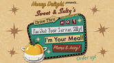 I&#39;m not your server, I&#39;m your meal!